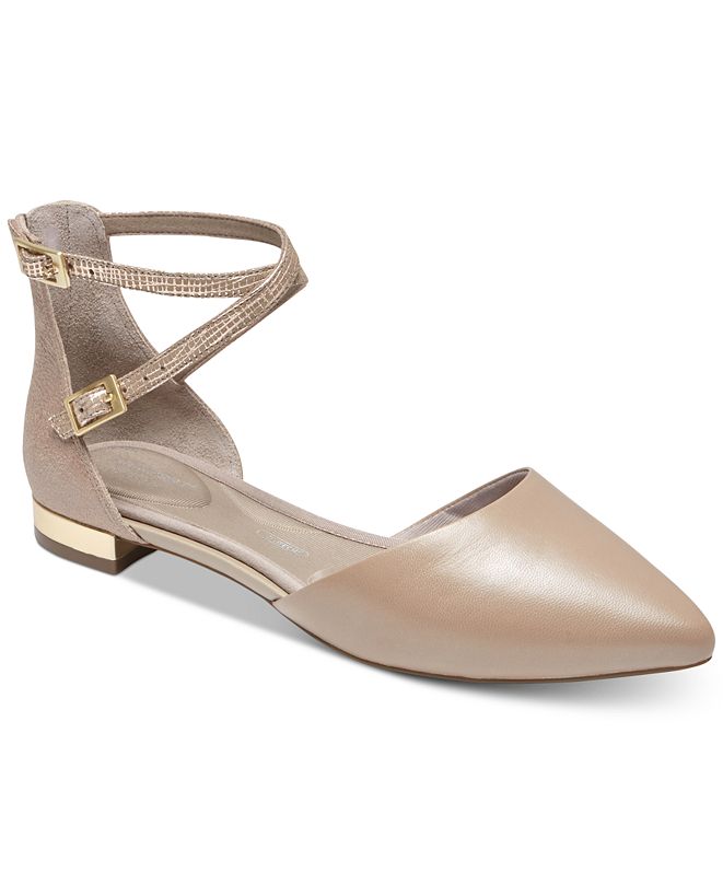 womens flats with strap