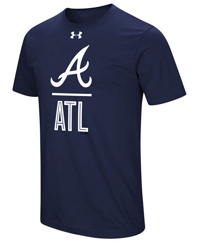 Under Armour Men's Atlanta Braves Performance Slash T-Shirt & Reviews ...