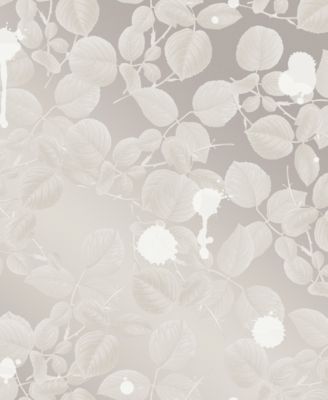 Tempaper - Big Shot Silver Self-Adhesive Wallpaper