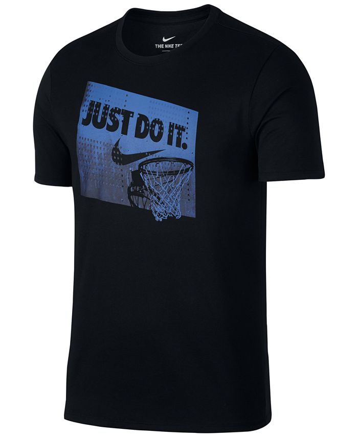 Nike Men's Dri-FIT Just Do It T-Shirt - Macy's