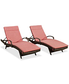 Harrison Outdoor Chaise Lounge (Set Of 2)