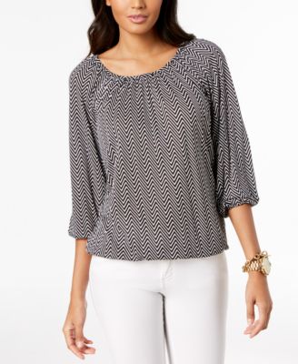 macys michael kors top