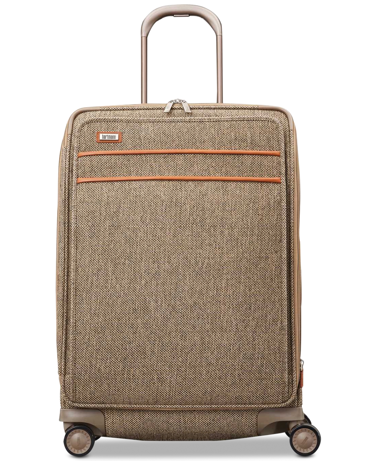 Tweed Legend 26" Medium Journey Expandable Spinner Suitcase - Natural Tweed