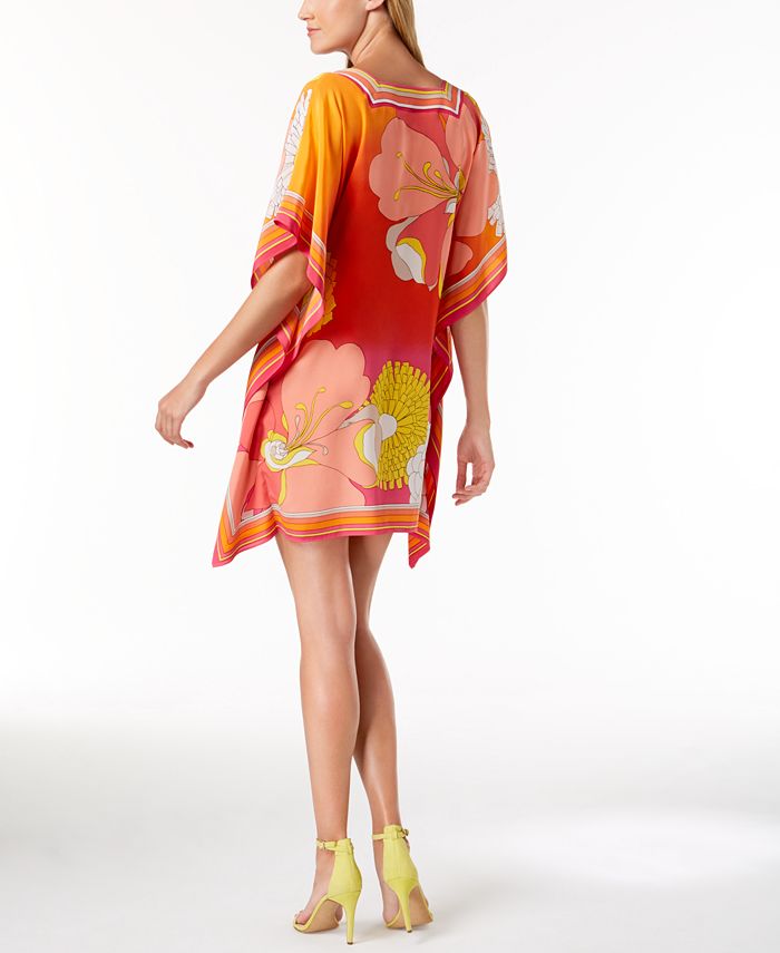 Trina Turk Theodora Silk FloralPrint Dress Macy's