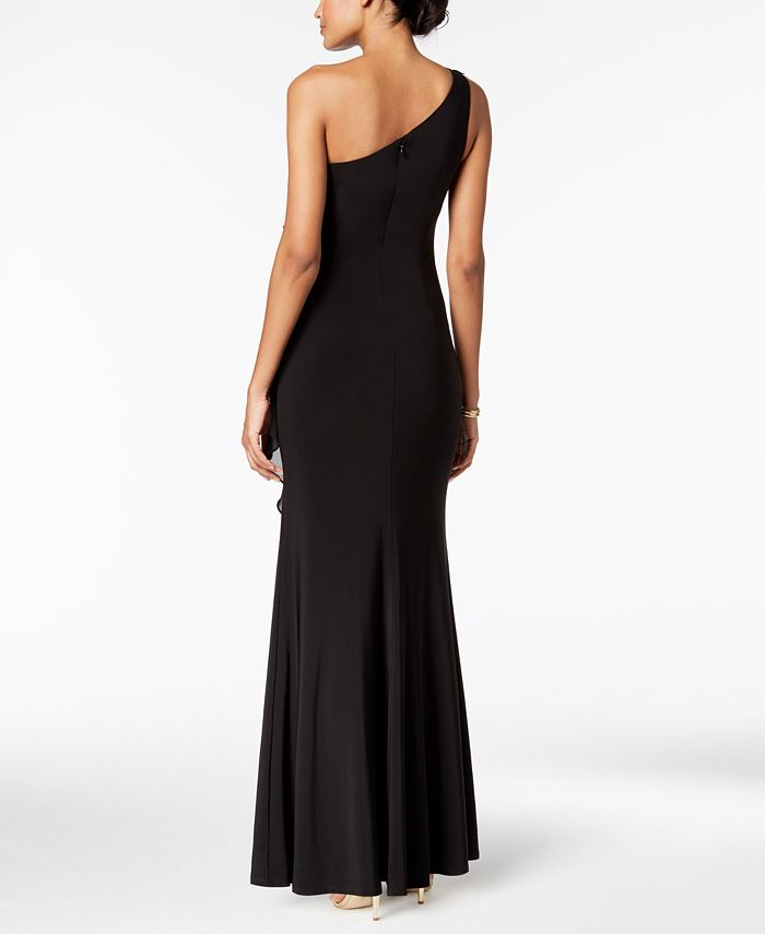 Vince Camuto One-Shoulder Ruffled Gown & Reviews - Dresses - Women - Macy's