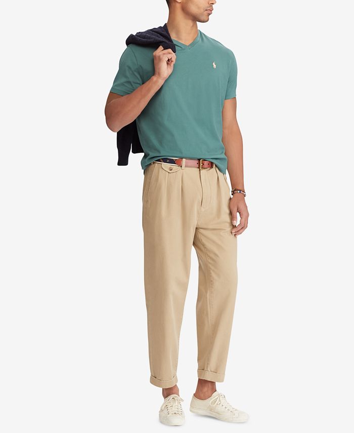Polo Ralph Lauren Men's Classic Fit V-Neck T-Shirt - Macy's