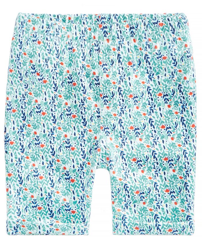 First Impressions Printed Bermuda Shorts, Baby Girls, Created for Macy ...