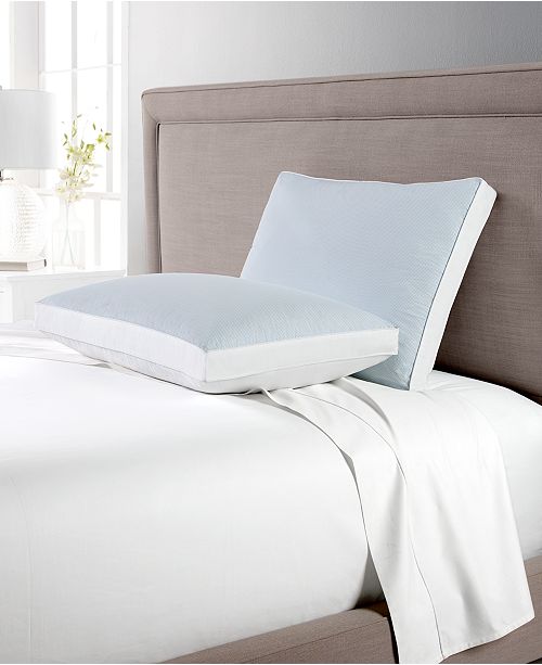 Martha Stewart Collection Cool Touch Medium King Pillow, Created for ...
