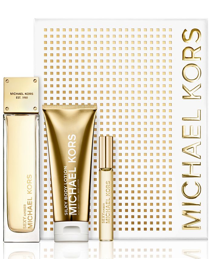 Michael Kors 3-Pc. Sexy Amber Gift Set - Macy's