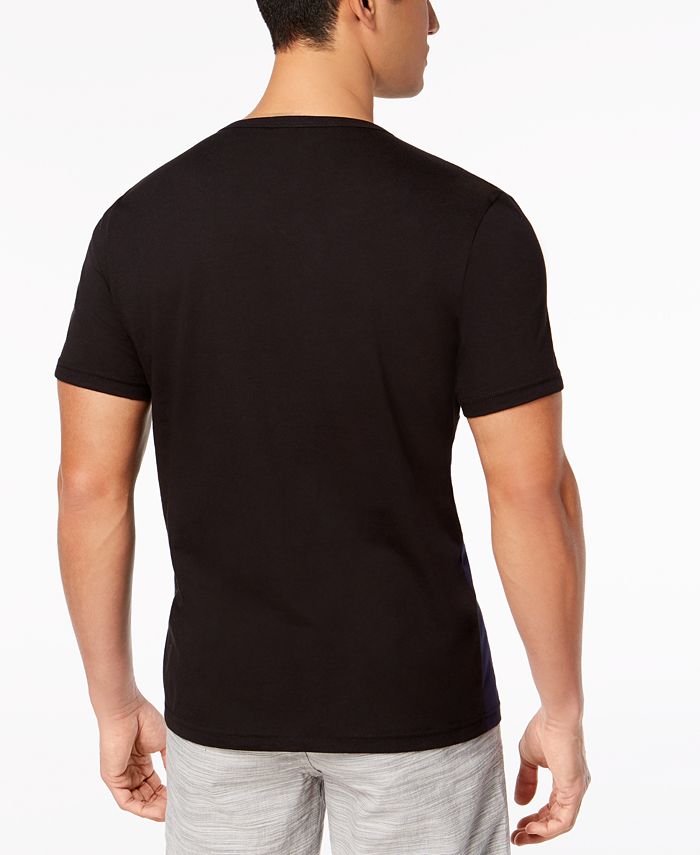 INC International Concepts I.N.C. Men's Pieced Colorblocked Split-Neck ...