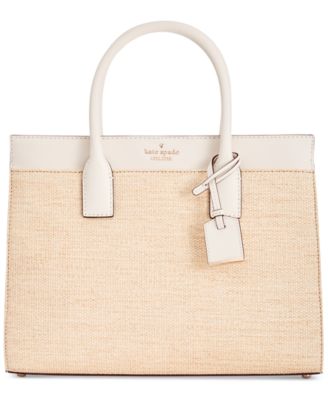 kate spade new york - Cameron Street Straw Candace Medium Satchel