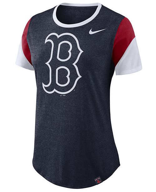 Nike Women's Boston Red Sox TriBlend Crew TShirt & Reviews Sports