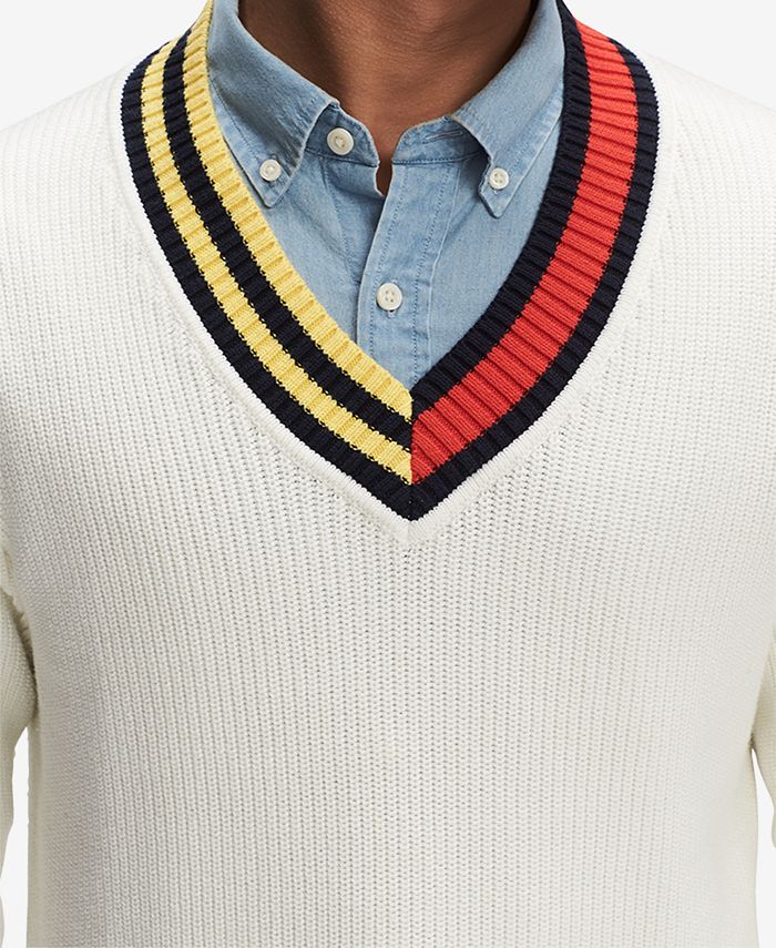 Tommy Hilfiger Men's Hunter Sweater, Created for Macy's & Reviews ...