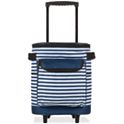 Oniva by Picnic Time Striped Portable Cooler on Wheels