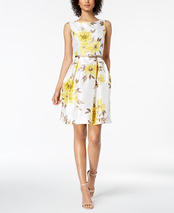 Jessica howard shop yellow floral dress