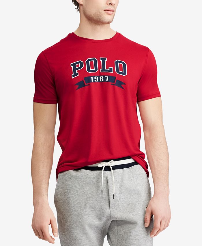 Polo Ralph Lauren Men's Active Fit Performance T-Shirt & Reviews - T ...