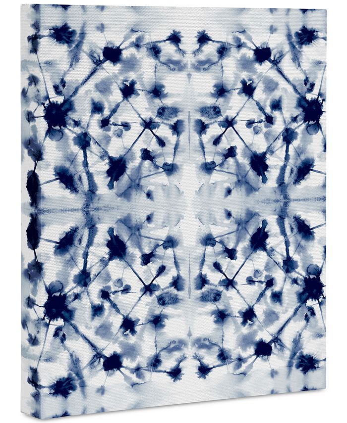 Deny Designs - Jacqueline Maldonado Cosmic Connections Blue Art Canvas 8x10"