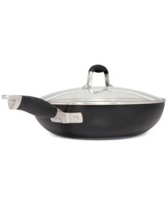 Anolon Advanced Onyx Hard-Anodized Non-Stick 12" Ultimate Pan & Lid
