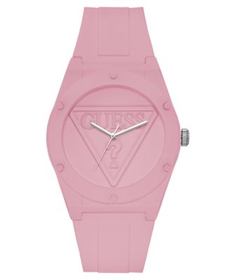 guess iconic silicone sport watch