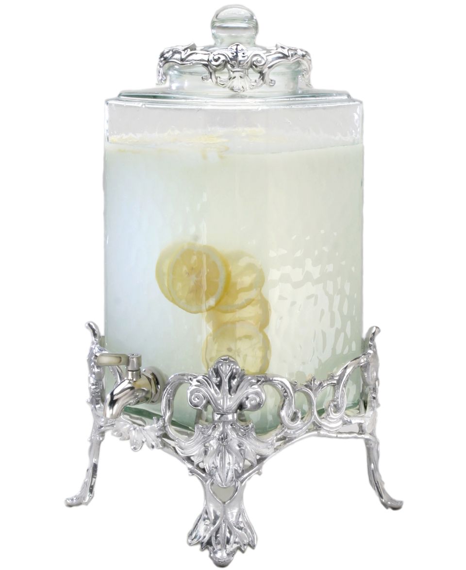 Arthur Court Serveware, Fleur De Lis Beverage Dispenser   Serveware