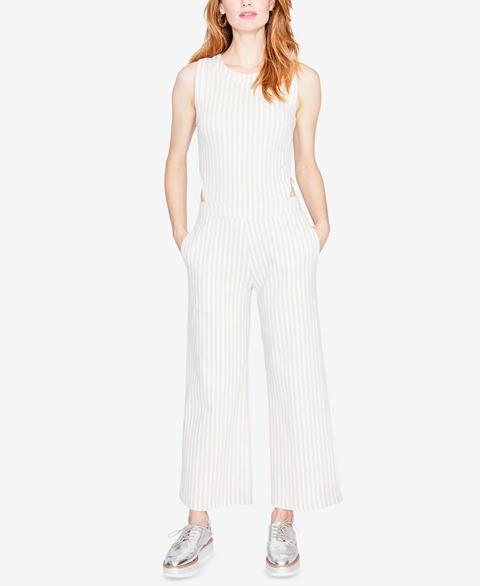 Rachel roy shop striped jumpsuit