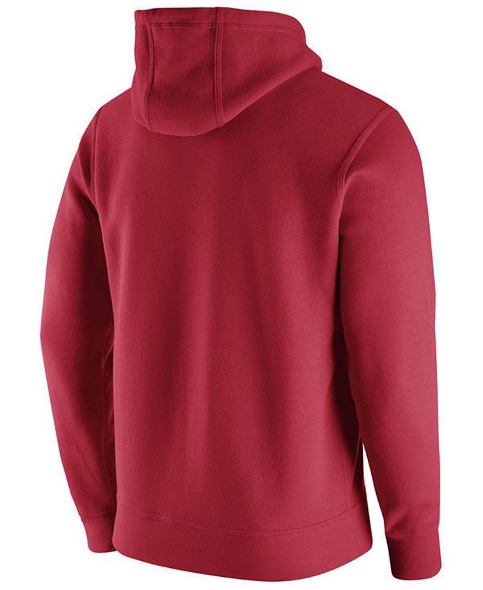 Nike Men's Ohio State Buckeyes Cotton Club Fleece Hooded Sweatshirt ...