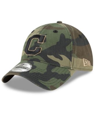 camo indians hat