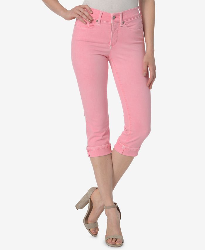 NYDJ Marilyn Tummy-Control Straight-Leg Jeans - Macy's