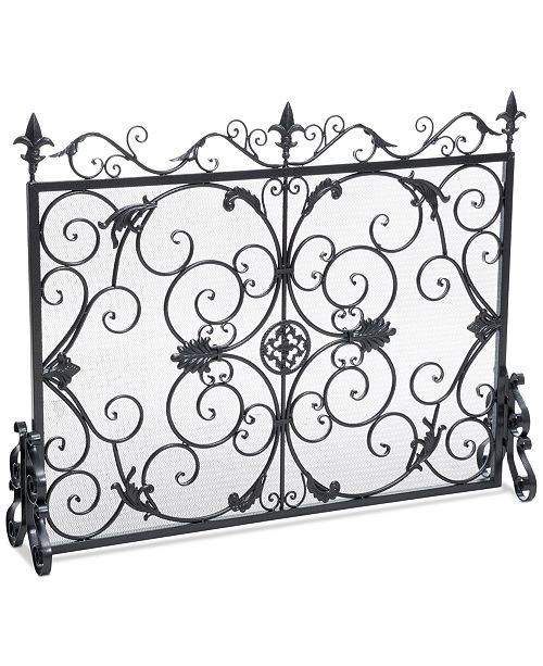 Noble House Flower 44 Fireplace Screen Reviews Furniture