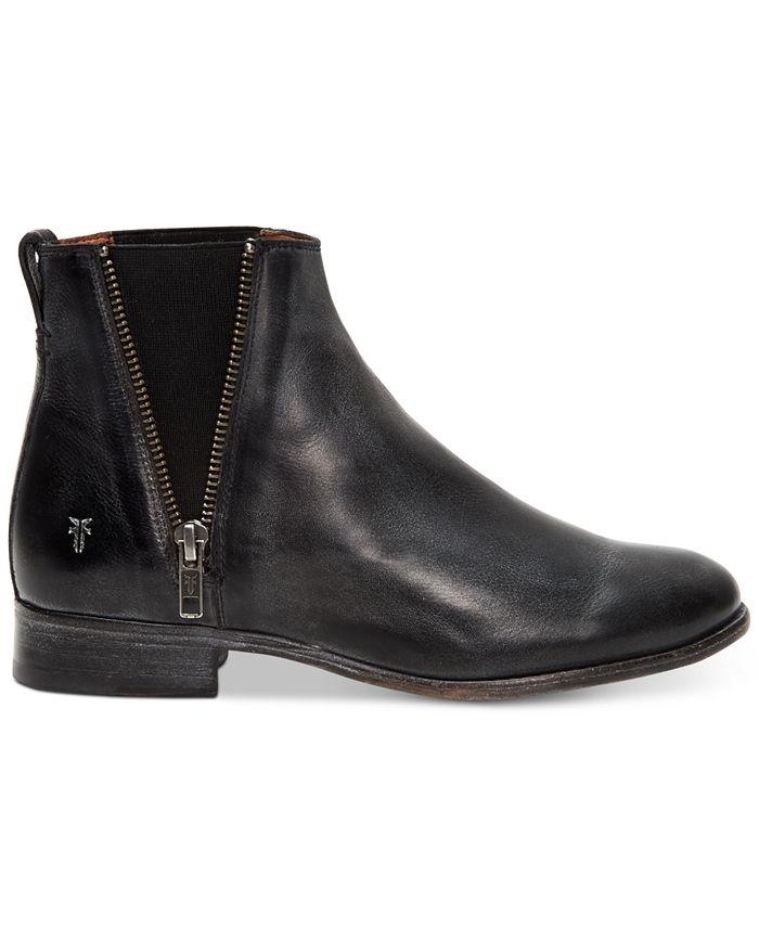 frye carly zip chelsea boot