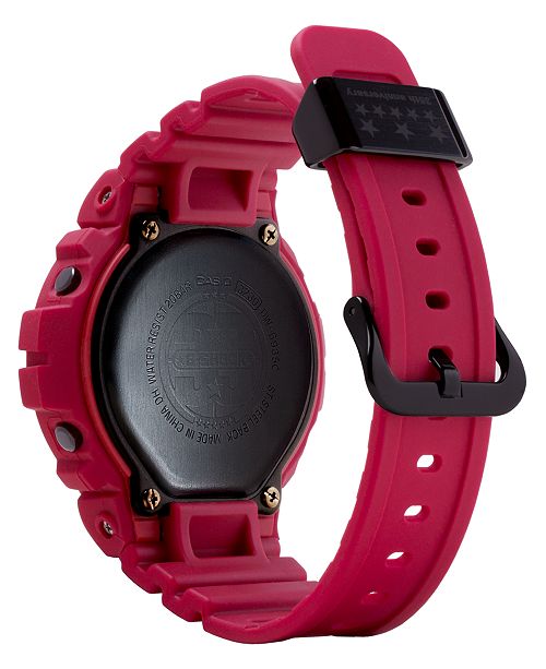 g shock 35th anniversary red out