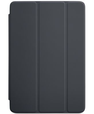 Apple - iPad Mini 4 Smart Cover - Charcoal Gray MKLV2ZM/A