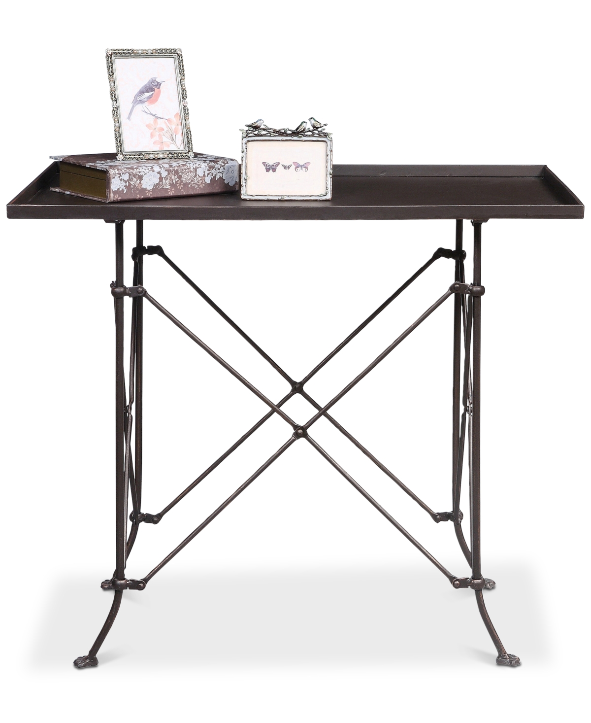 27''H Bronze Metal Table