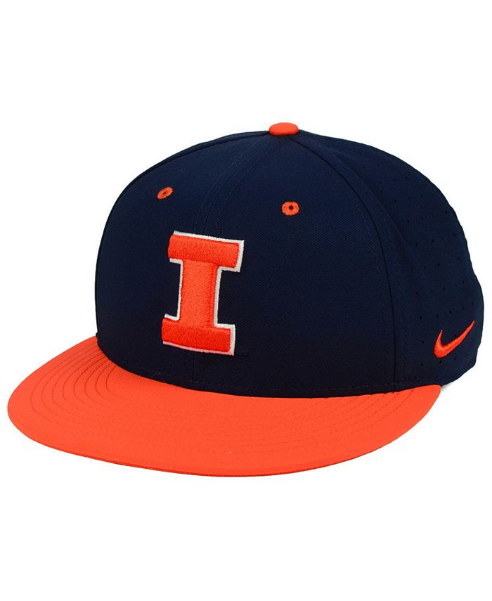 Illinois Illini True Fitted Baseball Cap - Macy's