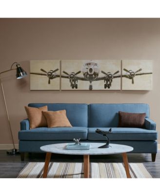 Intelligent Design Flight Time 3-Pc. Gel-Coated Canvas Print Set 