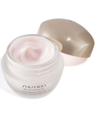 Shiseido Benefiance WrinkleResist24 Night Cream, 1.7 oz - Macy's