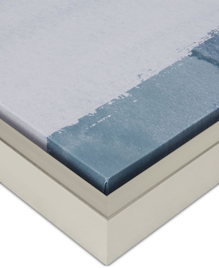 Madison Park Grey Surrounding 3Pc. Framed GelCoated Canvas Print Set with SilverTone Foil