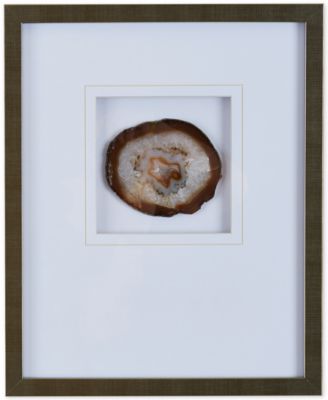 Madison Park - Natural Agate Stone Framed Wall Art