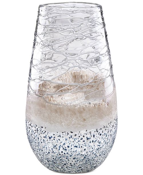 Lenox Seaview Surf 11.75" Vase & Reviews Vases Home Decor Macy's