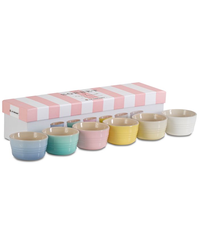 Le Creuset 6Pc. Sorbet Mini Ramekins Set Macy's