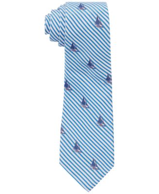 Ralph Lauren - Men's Seersucker Sail Silk Tie