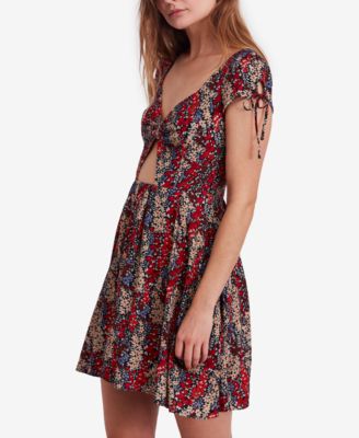 Free People - Miss Right Cutout Skater Dress