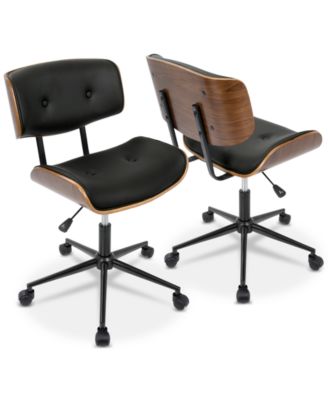 Lombardi Faux Leather Office Chair