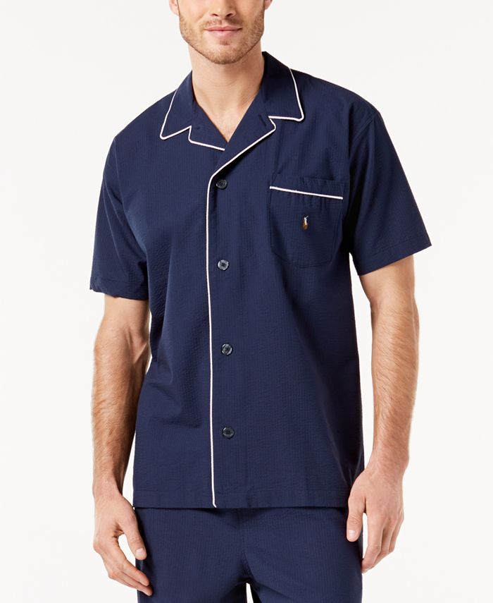 Polo Ralph Lauren Men's Cotton Pajama Shirt Macy's