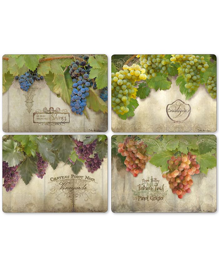 Pimpernel Tuscan Vineyard Set of 4 Placemat Macy's