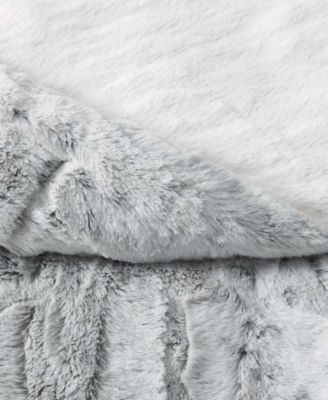 Christian Siriano Luxury Faux-Fur Throw, 60" x 70"