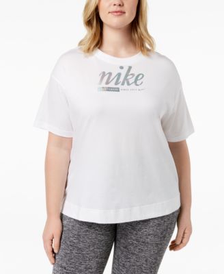 nike plus size metallic