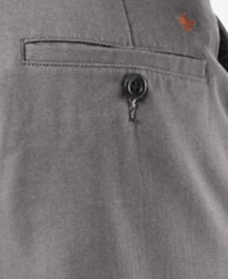 Men's Easy Straight Fit Khaki Stretch Pants