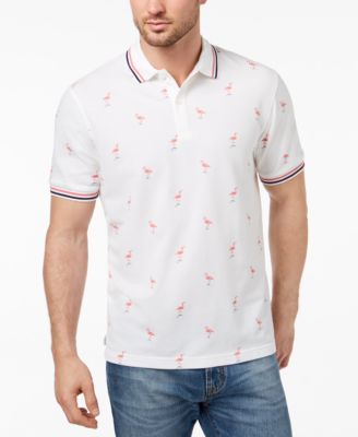 polo with flamingo logo