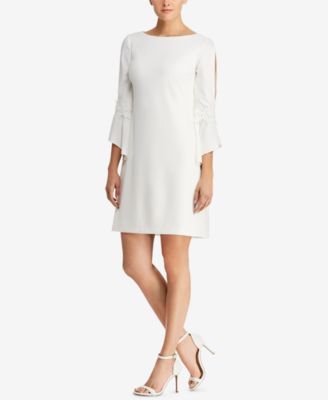 ralph lauren lace bell sleeve dress